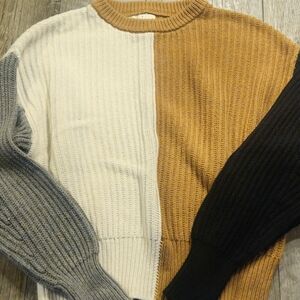 Colorblock Sweater
